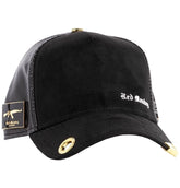 Red Monkey Blown Away RM1419 Limited Edition Fashion Unisex Mesh Trucker Snapback Hat Cap | 3 Colors (Black)